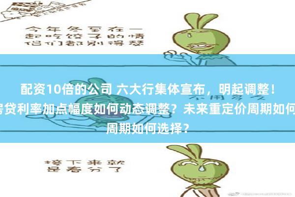 配资10倍的公司 六大行集体宣布，明起调整！未来房贷利率加点幅度如何动态调整？未来重定价周期如何选择？