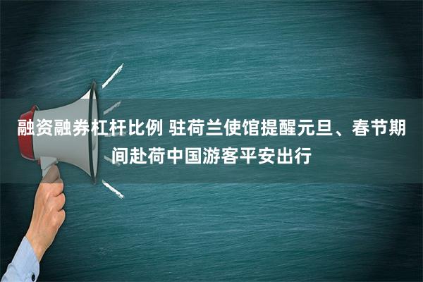 融资融券杠杆比例 驻荷兰使馆提醒元旦、春节期间赴荷中国游客平安出行