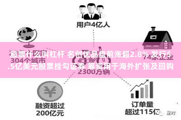 股票什么叫杠杆 名创优品盘前涨超2.8% 发行5.5亿美元股票挂勾证券 筹资用于海外扩张及回购